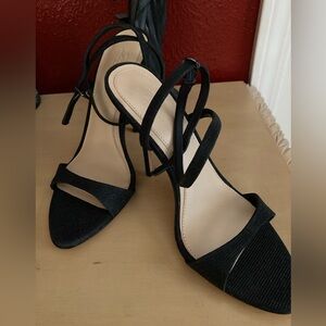 Elegant Black Strappy Sandals